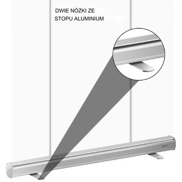 Баннерный стенд 121х200 см.