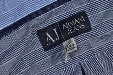 AJ Armani Jeans Koszula Męska Krata / M