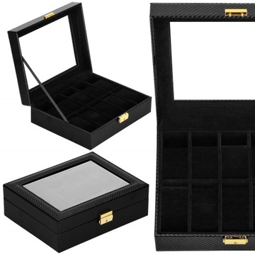 ОРГАНАЙЗЕР ДЛЯ ЧАСОВ, 10 шт., JEWELRY BOX, ELEGANT BOX