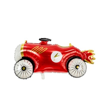 Balon foliowy Auto Czerwone