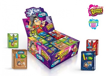 PAPIEROS bubble gum MADA X-treme 18pcs