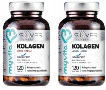 ZESTAW Kolagen ARTHRO+BEAUTY 240 kaps MyVita