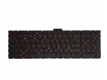 Klávesnice Pro Hp 15-AE 15AU 15-AU 15-AU 15-AU Led Red