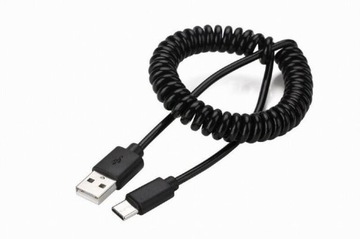 Kabel USB Type-C 0.6m czarny Gembird CC-USB2C-AMCM-0.6M