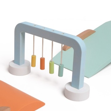 НАБОР МИНИ-ГОЛЬФ ДЕРЕВЯННЫЙ МИНИ-ГОЛЬФ 2в1 ДОМ И САД XL ОБРАЗОВАТЕЛЬНЫЙ