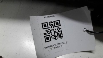 CHLADIČ KLIMATIZACE FIAT MAREA 1.4 1.8