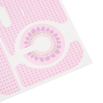 Наклейки на тело с рисунком точек подсолнечника