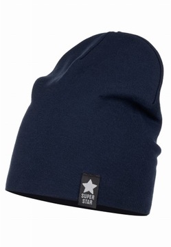 WIOSENNA CZAPKA DZIECIĘCA BEANIE NA WIOSNĘ JESIEŃ PODWÓJNA