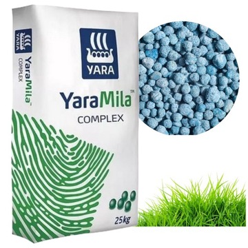 YARAMILA COMPLEX NAWÓZ DO WIOSENNY TRAWY TRAWNIKA 25kg YARA MILA oryginalna