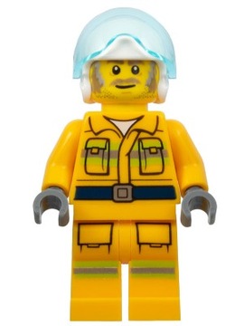 LEGO minifgurka TOWN City strażak pilot cty1369