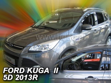 Owiewki szyb FORD Kuga ll /Vignale 2012-2019 HEKO
