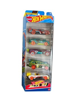 HOT WHEELS ZESTAW AUTEK 5-PAK ACTION HTV45