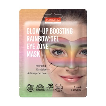 PUREDERM Wegańska Glow-up Boosting RAINBOW: hydroż