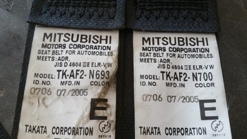 DESKA ULOŽENÍ PÁSY SENSOR MITSUBISHI GRANDIS