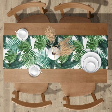 ДОРОЖКА ДЛЯ СТОЛИКА, ГЛАДКИЙ СТОЛ МАТОВЫЙ 40x180 002