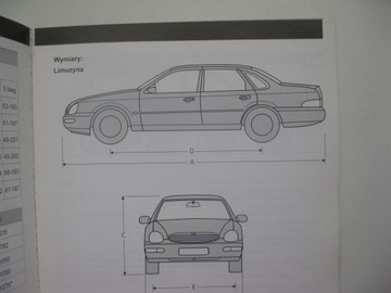 Ford Scorpio II 1994-1998 Руководство пользователя PL