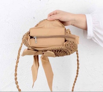 Плетеная сумка через плечо BOHO THAI BOWL BASKET