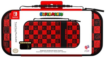 PDP SWITCH Etui na konsole Mario Icon Glow in the Dark