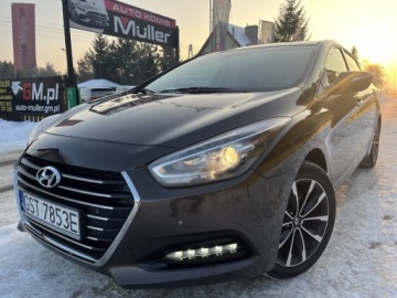 Hyundai i40 Sedan Facelifting 1.7 CRDi 141KM 2017 Hyundai i40 1,7CRDI-141KM Automat, Zarejestrowany, Xenon, Navi, Alufelgi