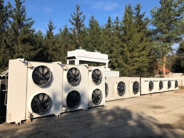 МАГАЗИН ВЕНТИЛЯЦИОННОГО ОХЛАЖДЕНИЯ. СУХОЙ ОХЛАДИТЕЛЬ FRIGA-BOHN 75 кВт