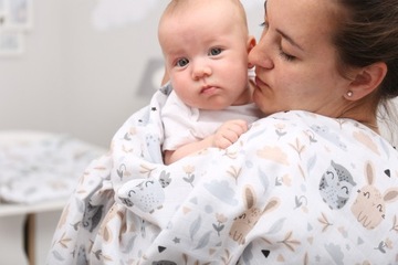 Babymam Muslin Piepel одеяло 120x120 см.