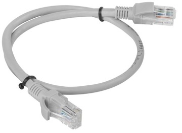 Кабель UTP Lanberg PCU5-10CC-0200-S (RJ45, U/UTP - RJ45, U/UTP ; 2м; UTP; ка
