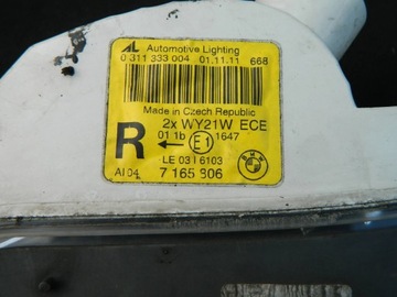 BMW E63 E64 SMĚROVKA PRAVÝ 7165806