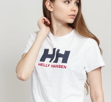 Koszulka damska HELLY HANSEN LOGO T-SHIRT WHITE2XL