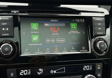 Nissan Qashqai II Crossover Facelifting 1.3 DIG-T  160KM 2019 Nissan Qashqai lift 1.33 160KM BOSE SKORA gwarancja bezwypadkowy TEKNA, zdjęcie 34