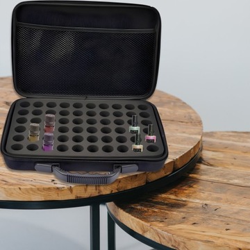 КОСМЕТИЧЕСКАЯ СУМКА-ОРГАНИЗАТОР ДЛЯ КОСМЕТИЧЕСКИХ МАСЕЛ СУМКА ДЛЯ ПОЛИРОВКИ ЧЕРНАЯ