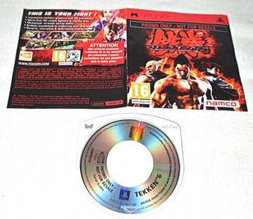 ПРОМО-ДИСК Tekken 6 для PSP