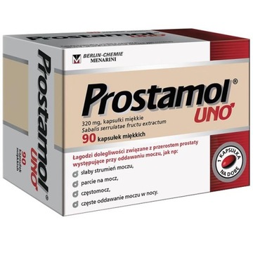 PROSTAMOL UNO 320MG 90 KAPS. LEK rozrost prostaty
