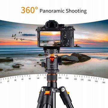 K&F ALU/MAG 160CM K234A1 SA234 ШТАТИВ KF09.080 V1 ДЛЯ КАМЕРЫ