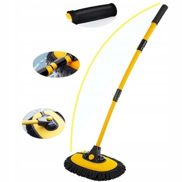 ЩЕТКА ДЛЯ МОЙКИ АВТОМОБИЛЯ, ТЕЛЕСКОПИЧЕСКИЙ ШТАНГ