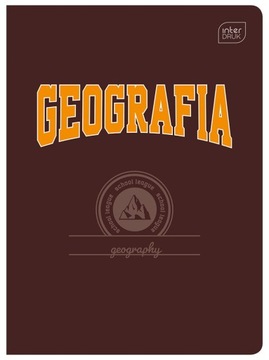 Zeszyt tematyczny przedmiotowy GEOGRAFIA A5 60k + ściąga
