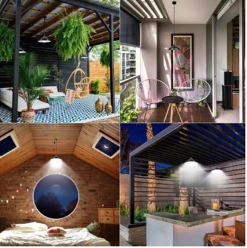 НАРУЖНАЯ ПОТОЛОЧНАЯ ПОДВЕСНАЯ СОЛНЕЧНАЯ ЛАМПА ЛЮСТРА