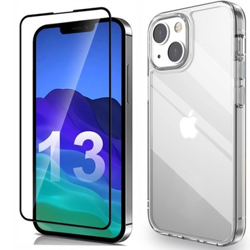 Чехол ARMOR SLIM для IPHONE 13 + 9D GLASS