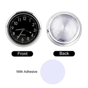 ЧАСЫ НА ПАНЕЛИ АВТОМОБИЛЯ, мотоцикл, светящиеся, 40мм