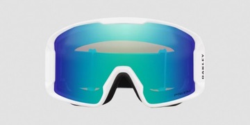 Gogle Oakley Line Miner L Matte White Prizm Snow Argon Iridium OO7070-E6