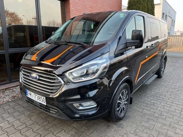 Ford Tourneo Custom I 2021 Ford Tourneo Custom 2.0 diesel 185 KM 8 miejsc 6 biegow zarej w PL za