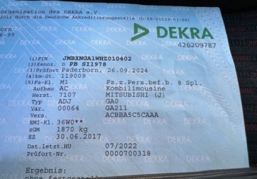 Mitsubishi ASX I SUV Facelifting 2016 1.6 117KM 2017 Mitsubishi ASX 1.6 117KM Xenon Key-less Kamera CLIMATRONIC Bezwypadkowy Se, zdjęcie 26