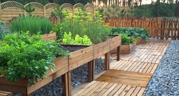 Деревянный ящик для зеленщика, цветочный горшок 62x119 см