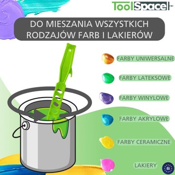 МЕШАЛКА ДЛЯ СМЕШИВАНИЯ КРАСОК, ПЛАСТИК, 275мм