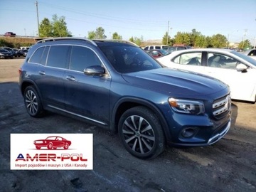 Mercedes GLB 2022 Mercedes-Benz GLB 2022 r., 2,0L 4x4 250 4MATIC 2.0 Benzyna 221KM