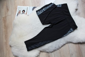 LEGGINSY GETRY SPORTOWE FITNESS RYBACZKI do biegania 38 M
