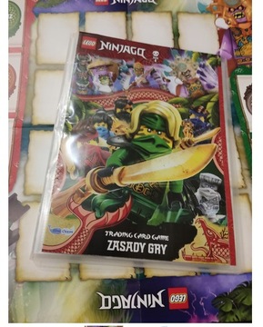 LEGO ninjago seria 6 Wyspa 3 Saszetki Karty galeria plansza album uszkodzon