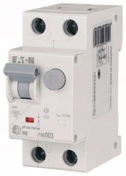 WYŁĄCZNIK RÓŻNICOWOPRĄD+CZŁON 2P B25 30mA AC EATON