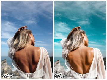 Предустановленные пресеты Adobe Lightroom - 10 фильтров COCONUT