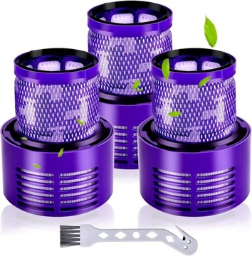 3x FILTR ZMYWALNY DO ODKURZACZ DYSON V10 Sv12 ABSOLUTE ANIMAL