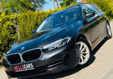 BMW Seria 5 G30-G31 Touring Facelifting 2.0 520i 184KM 2021 BMW Seria 5 LIFT Virtual Panorama SportLine Bi Led Serwis Gwarancja Max Op, zdjęcie 15